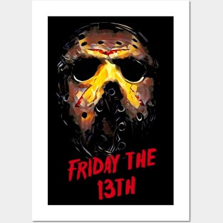 Jason Voorhees Friday the 13th Posters and Art